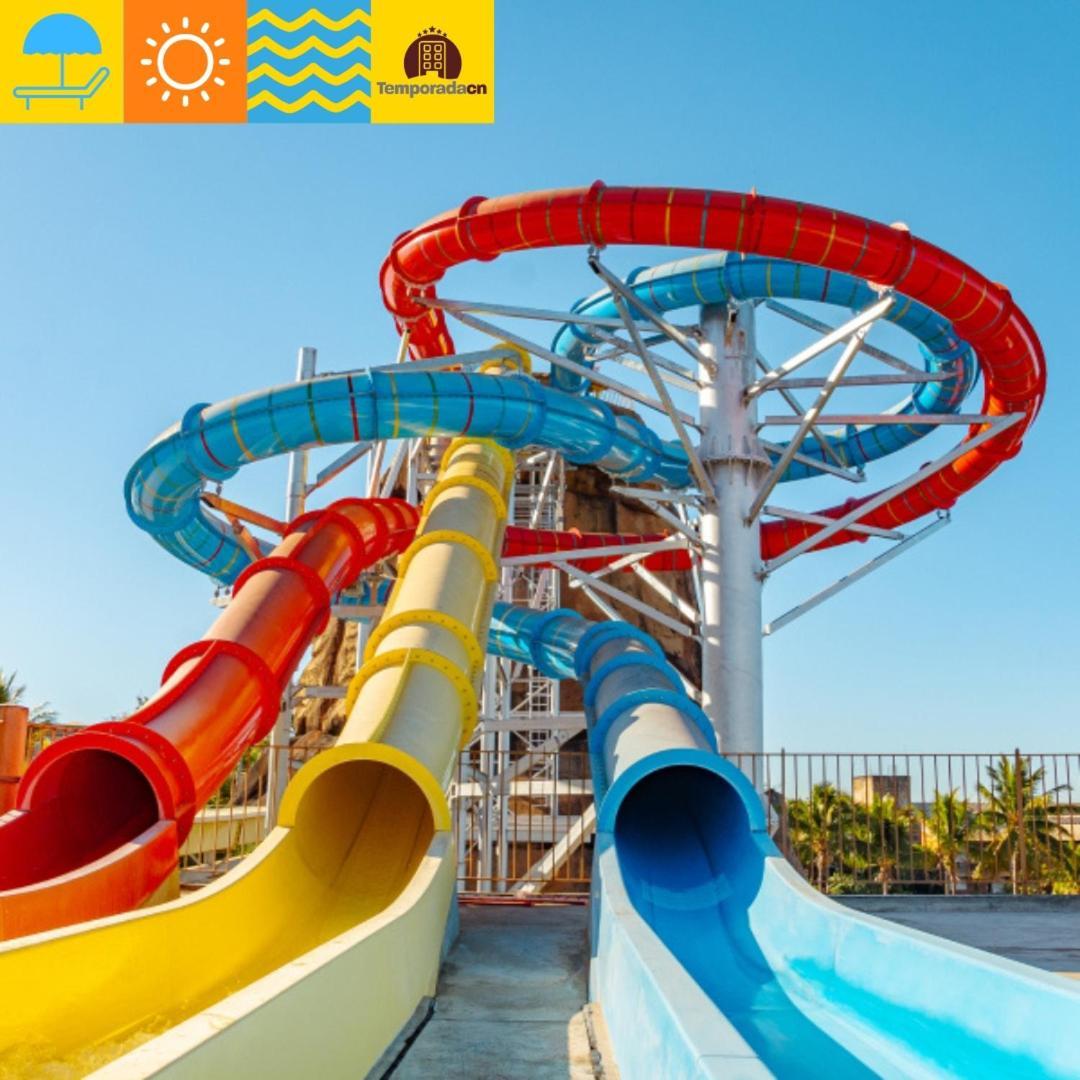 Piazza Com Acesso Ao Acqua Park Aparthotel Caldas Novas Esterno foto