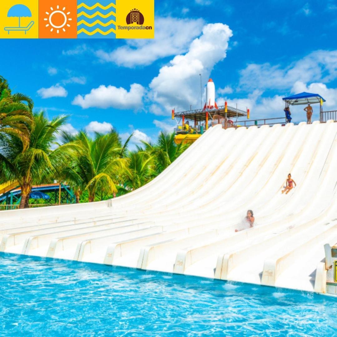 Piazza Com Acesso Ao Acqua Park Aparthotel Caldas Novas Esterno foto
